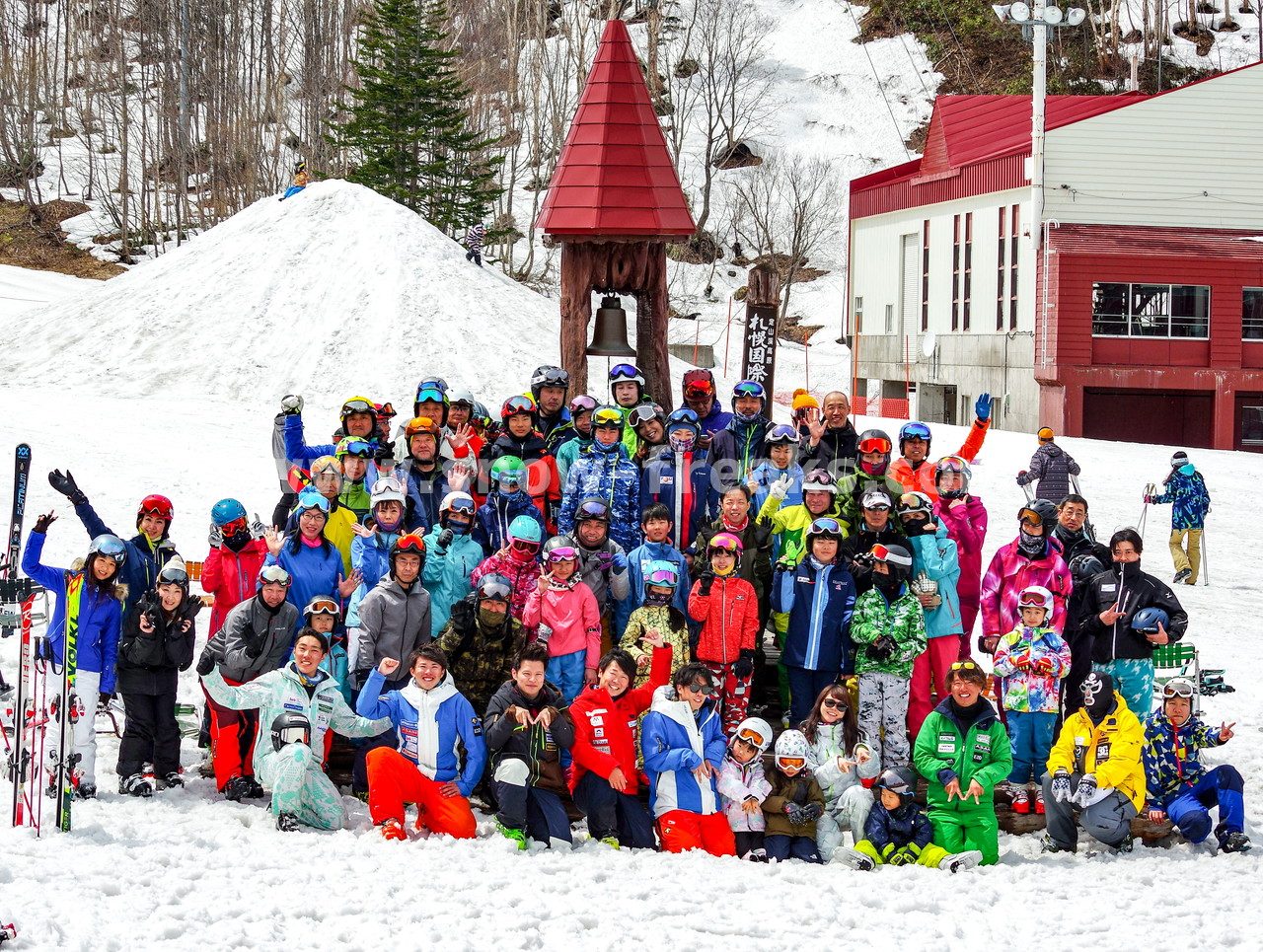 札幌国際スキー場 プロスキーヤー・吉田勝大 presents『M’s Ski Salon感謝祭』 総勢60名超、みんなで楽しく春スキーセッション(^O^)／